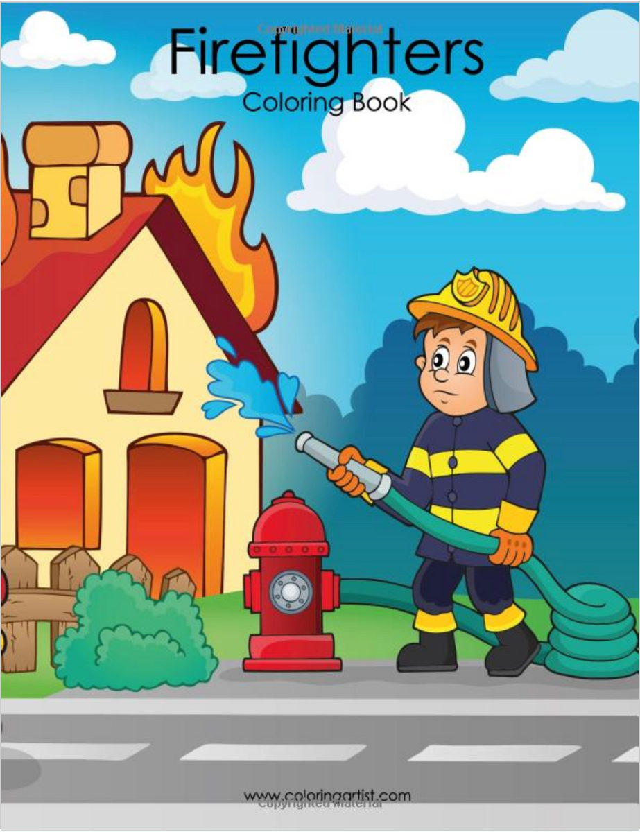 Police & Firefighter Coloring Books for Kids, Bulk Set of 20, 5 x 7 S ·  Art Creativity