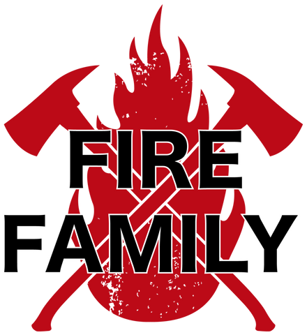 Fire Family Sticker
