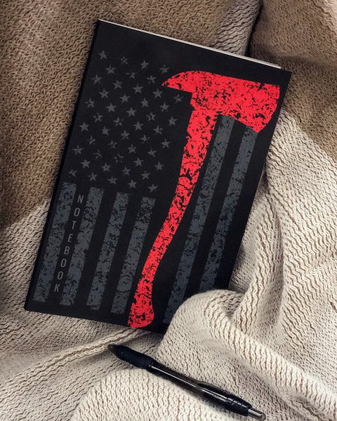 Thin Red Line Notebook