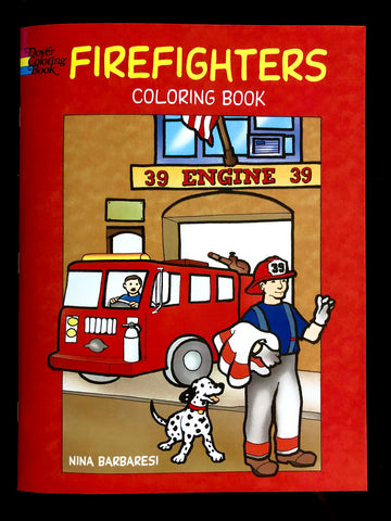 Firefighters Coloring Book (Dover Coloring Books)