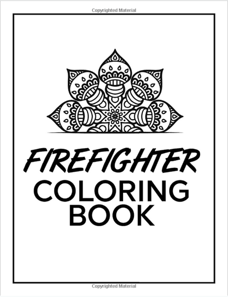 Mandalas Adult Firefighter Coloring Book