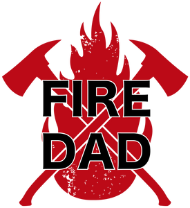 Fire Dad Sticker